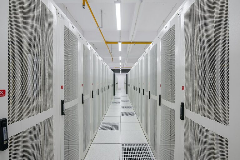 Passadís d’un centre de dades